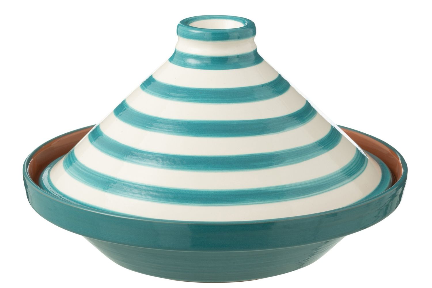Tajine Turqoise Stripes