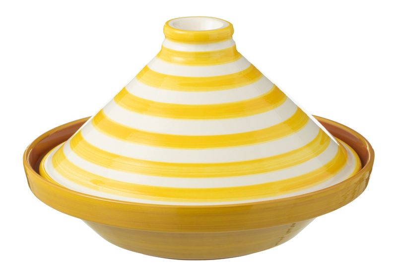 Tajine Yellow Stripes