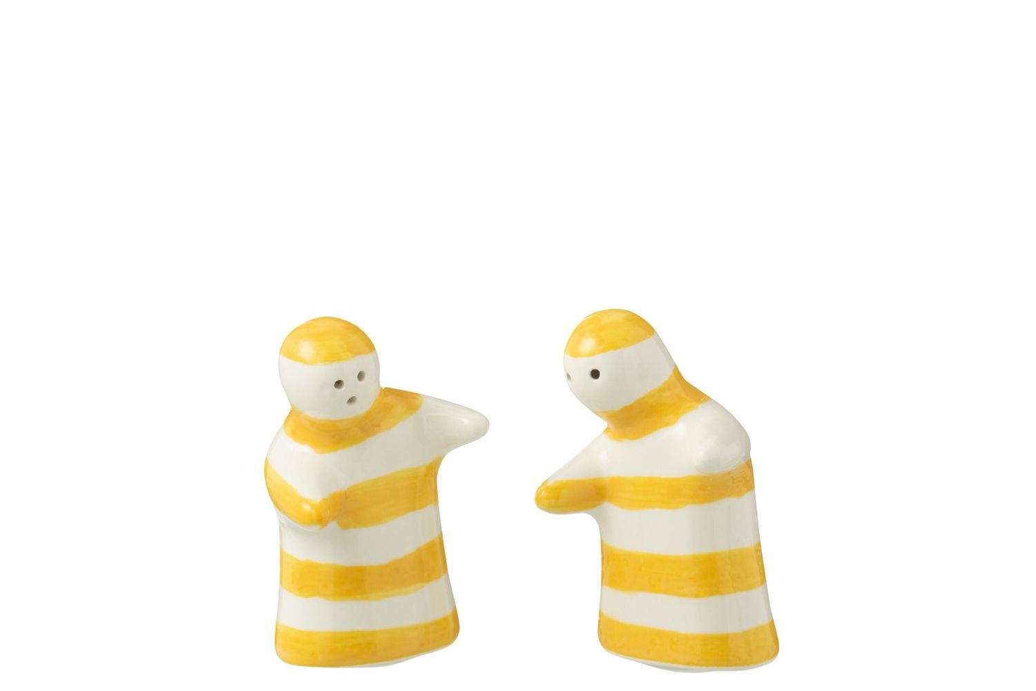 Salt &amp; Pepper Yellow Stripes