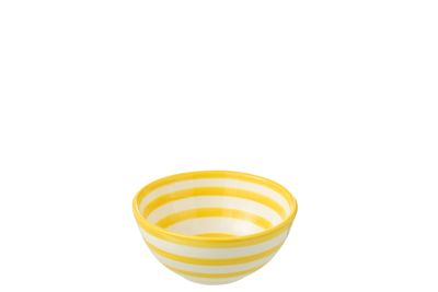 Bowl Granada Yellow Stripes Small