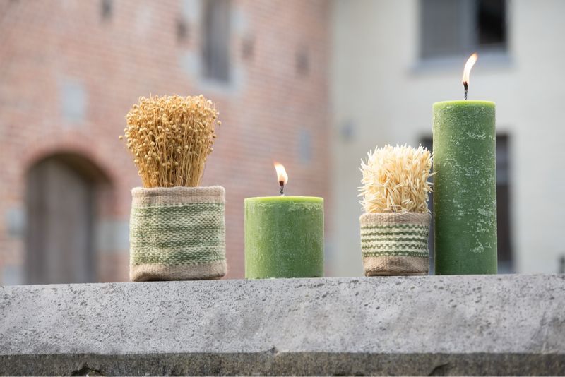 Buitenkaars Pilaar Groen