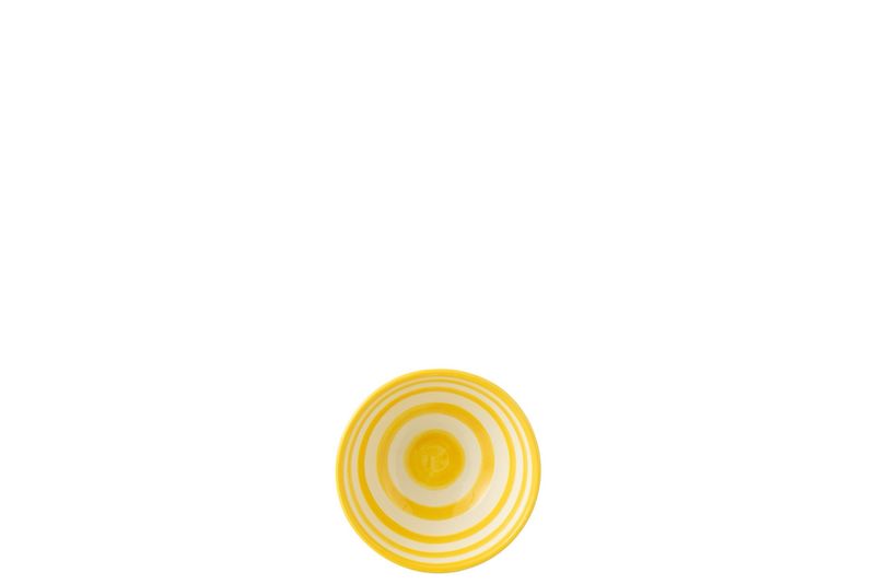 Bowl Granada Yellow Stripes Small