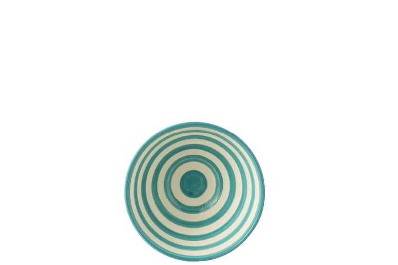 Bowl Granada Turqouise Stripes Medium