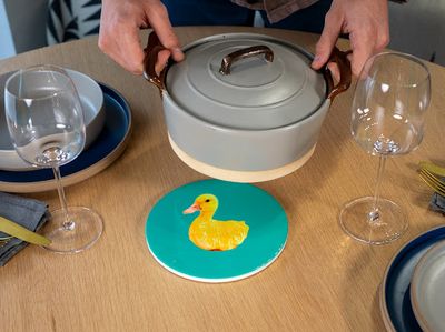 Potonderzetter Duck