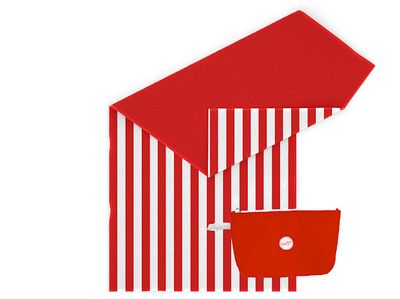 Thermisch Tasje Met Handdoek Rood