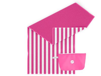 Thermisch Tasje Met Handdoek Roze