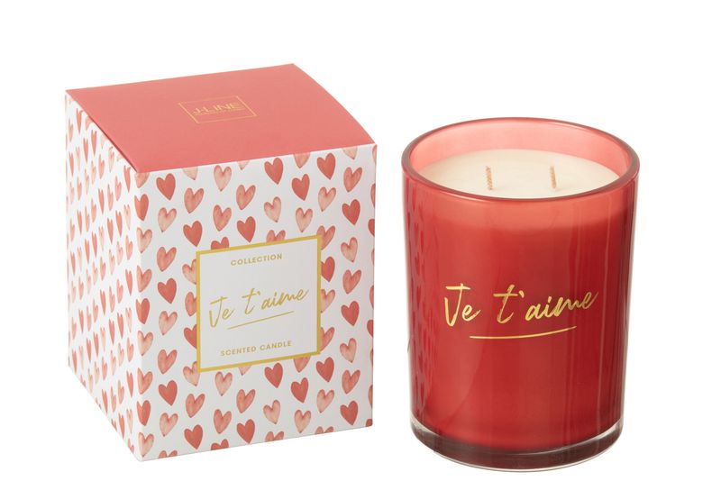 Geurkaars Je t'aime
