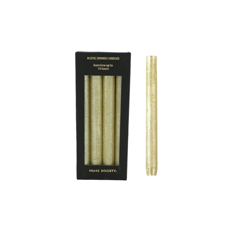 Dinerkaars L set 4 Goud
