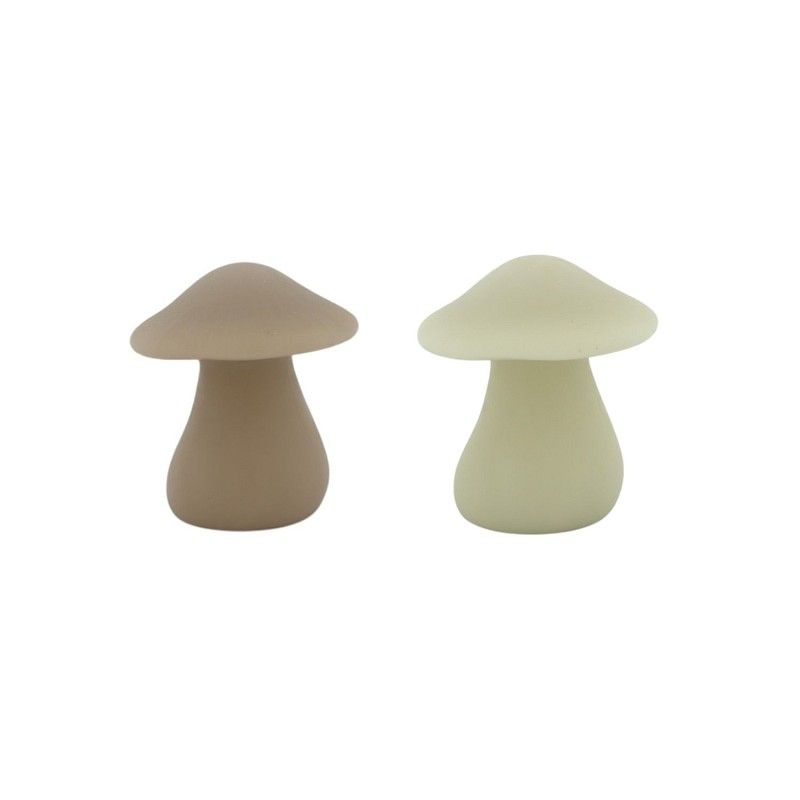 LED kaars mushroom S