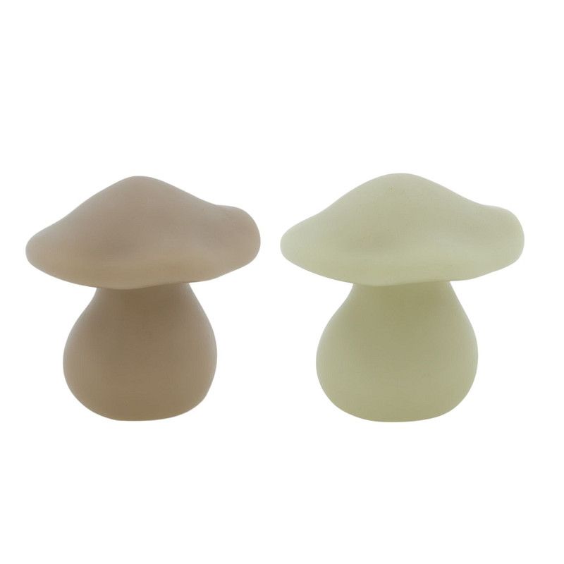 LED kaars mushroom L