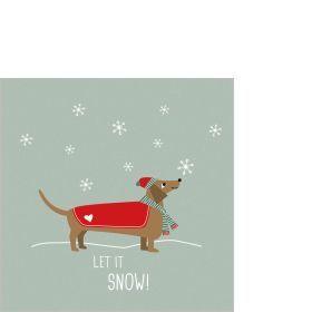 Winter Story Napkin 25x25cm