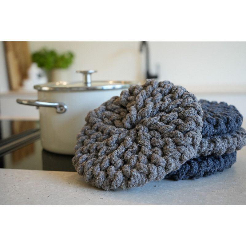 Potonderzetter Grijs