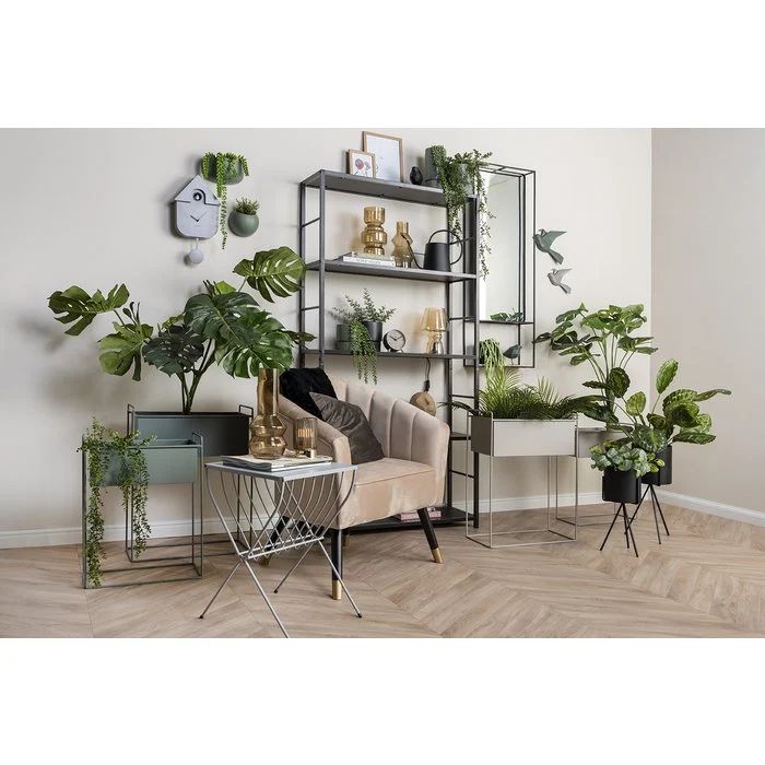 Wandklok moderne koekoek mouse grey