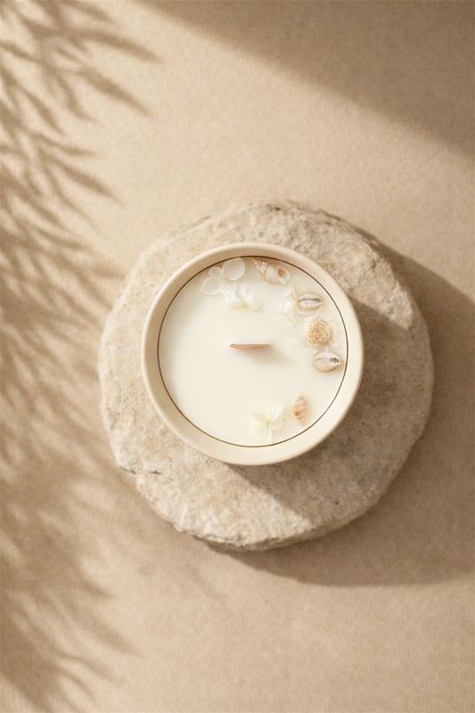 Azure Allure Geurkaars Keramiek