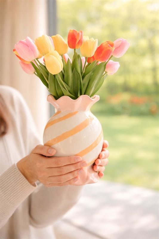 Snoepjesvaas Oranje - Roze Snoepjesvaas Oranje - Roze