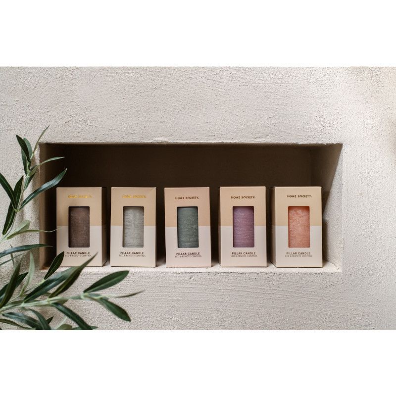 LED kaars Pillar stompkaars