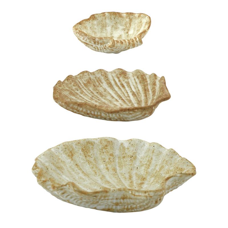 Schaal shell Cala set van 3