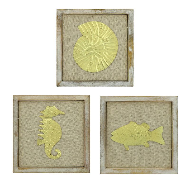 Wanddecoratie Frame Sea
