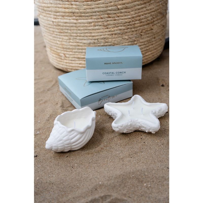 Kaars Coastal Shell &amp; Star