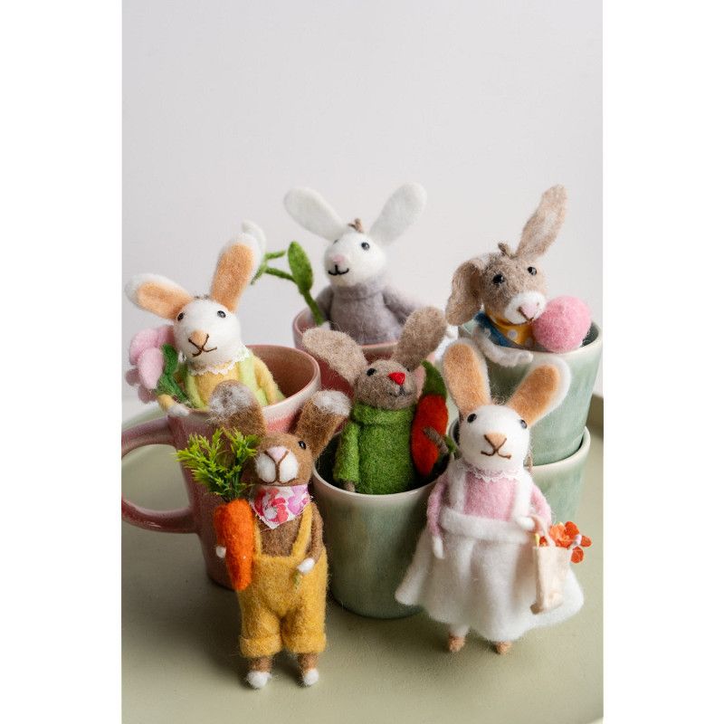 Ornament Bunny Family Ornament Bunny Family