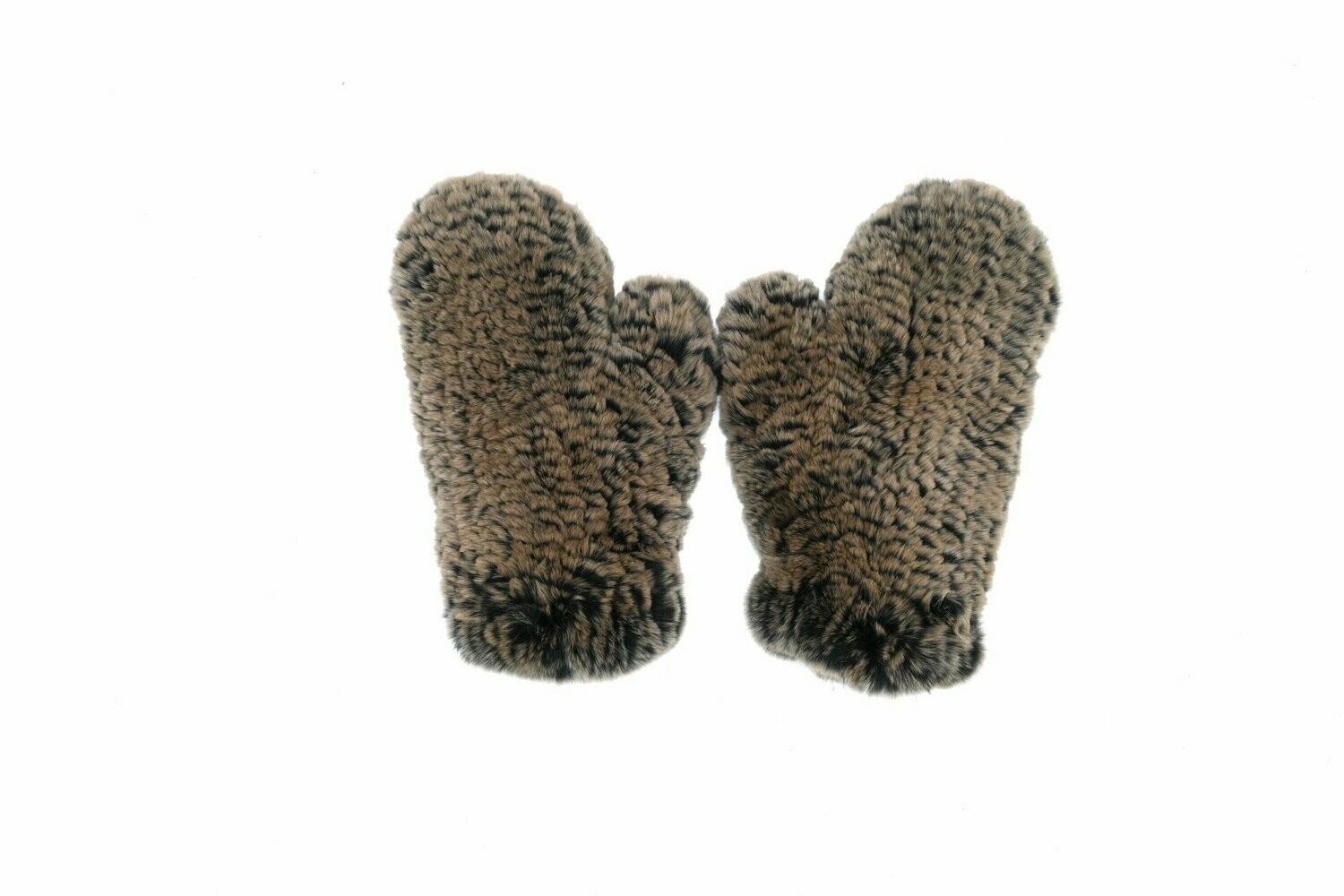 Brown Frost Mittens