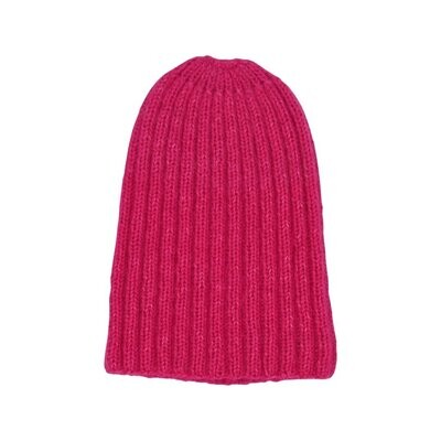 Bright Pink Beanie Hat