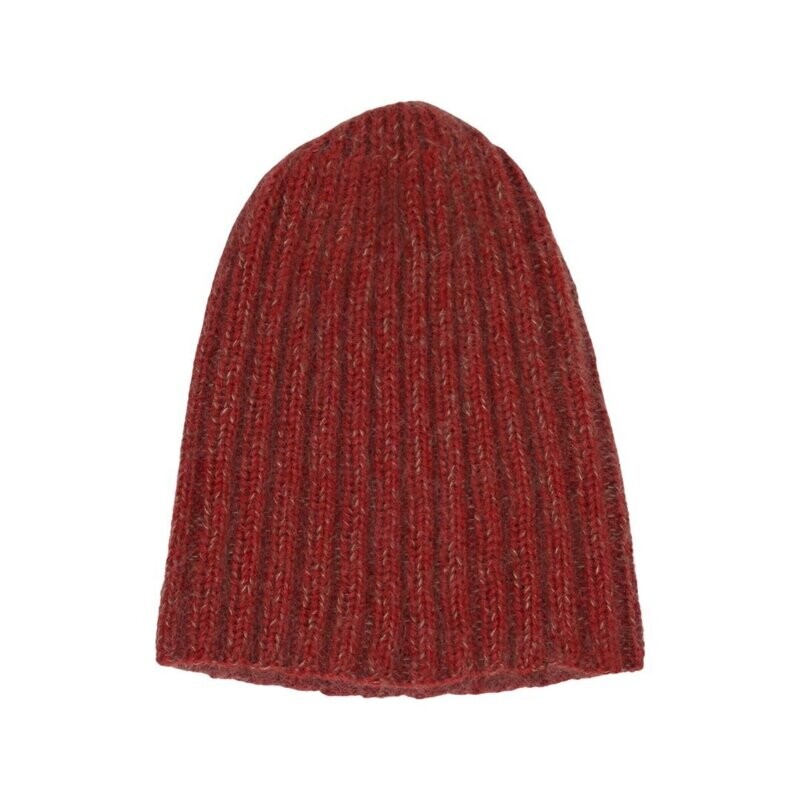 Dark Red Beanie Hat