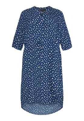 N1 BY OX LONG GRAPHIN TUNIC DRESS