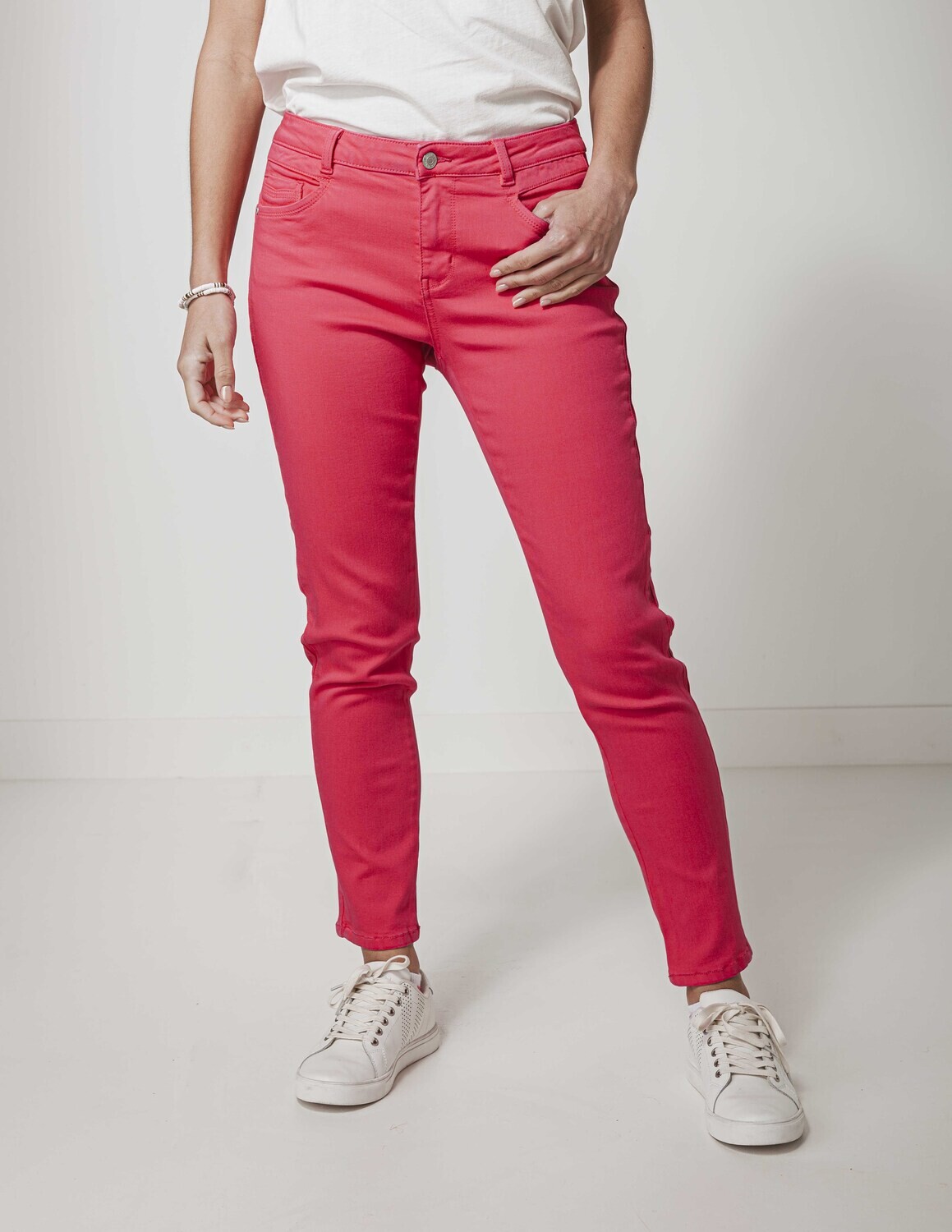 CBLV LOUISE 5-POCKET BROEK - SLIM FIT GRENADINE