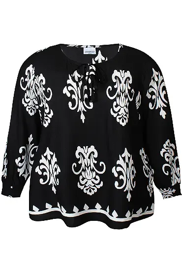 ZHENZI BIRD BLOUSE L/S