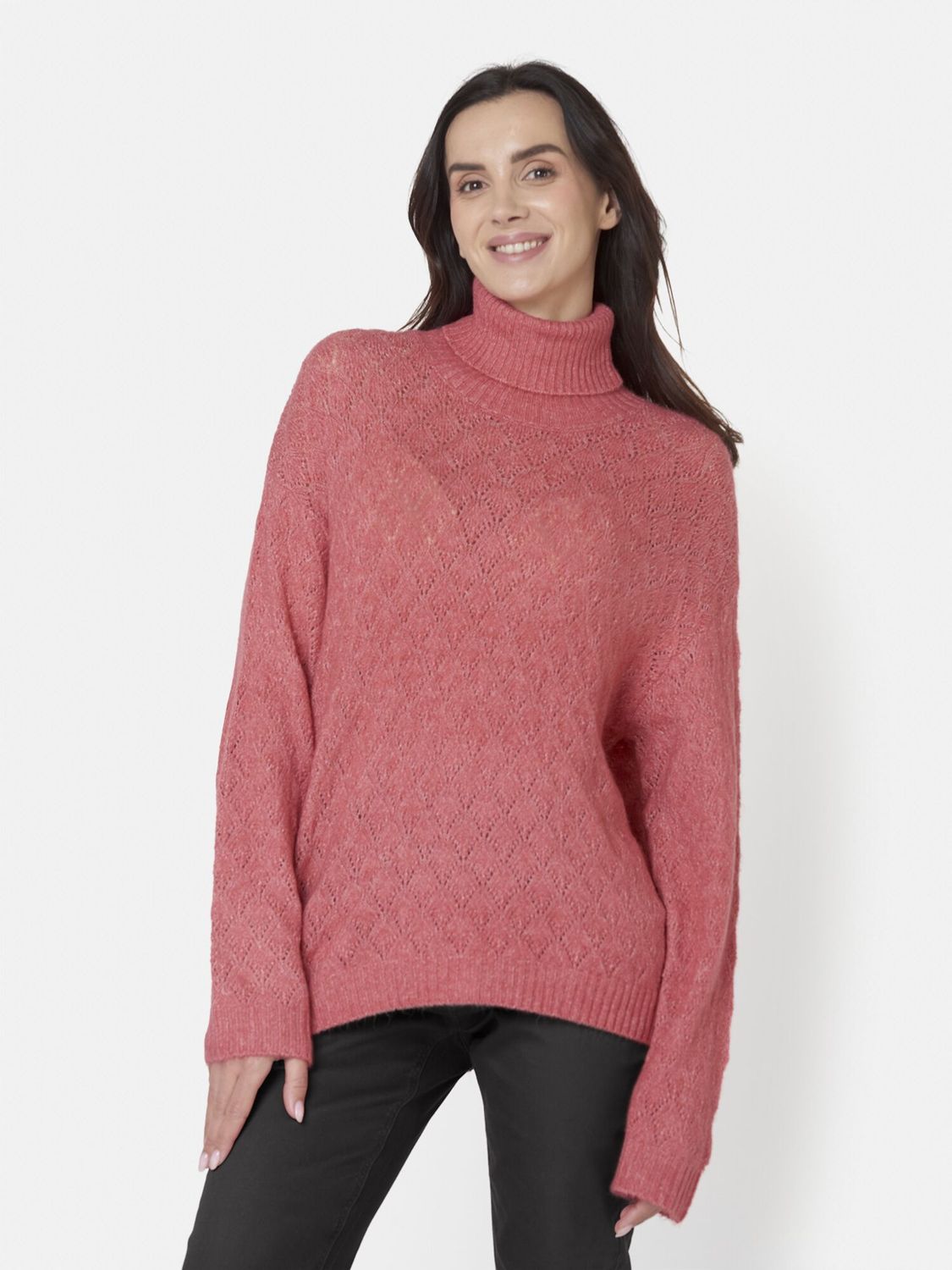 JENSEN PULLOVER - BURNT SIENNA MELANGE