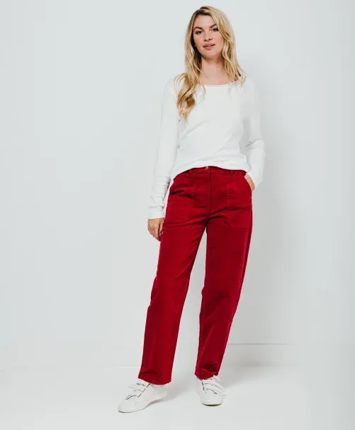 CBLV CONSTANCE PANTALON VELOURS