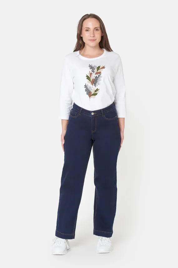 CISO SELMA STRAIGHT LEG 7/8 JEANS