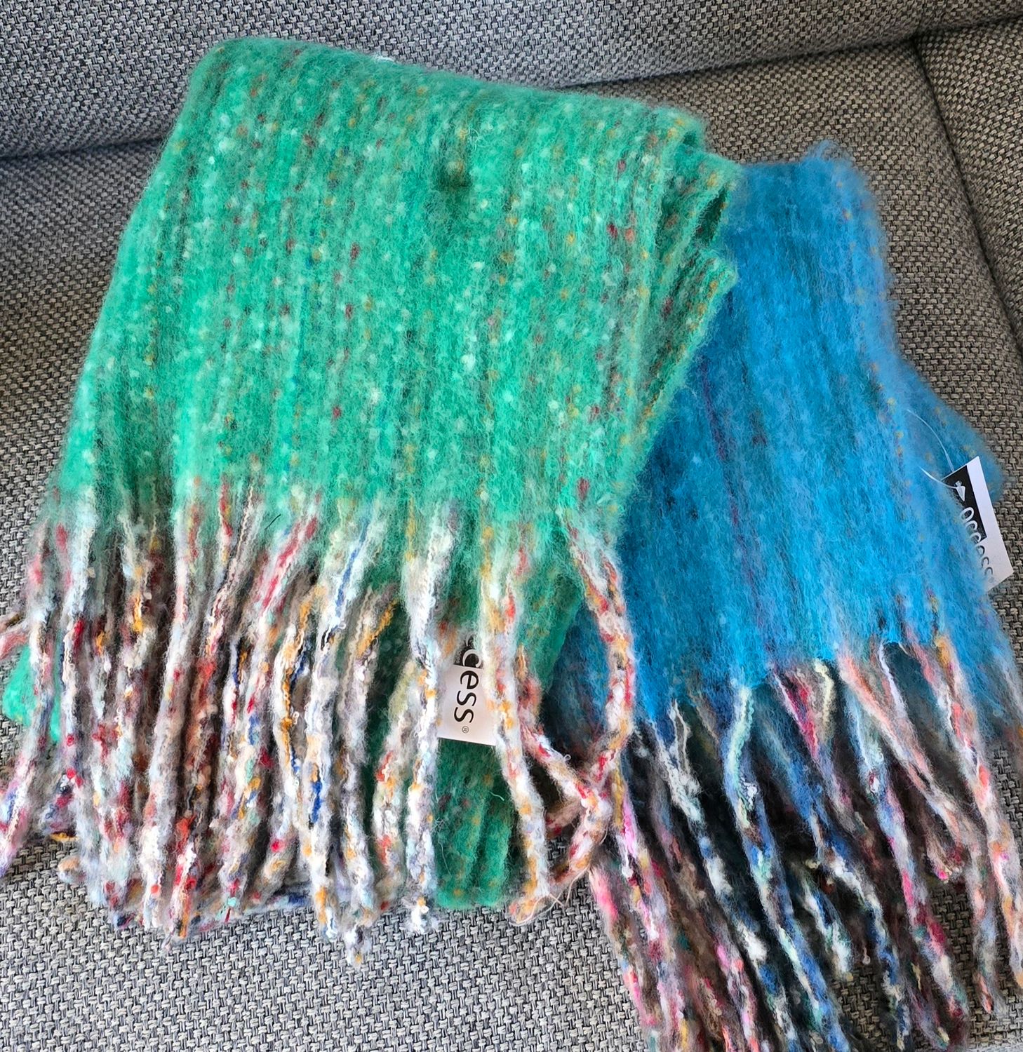 ACCES SJAAL 47 X 180 CM + FRANJES