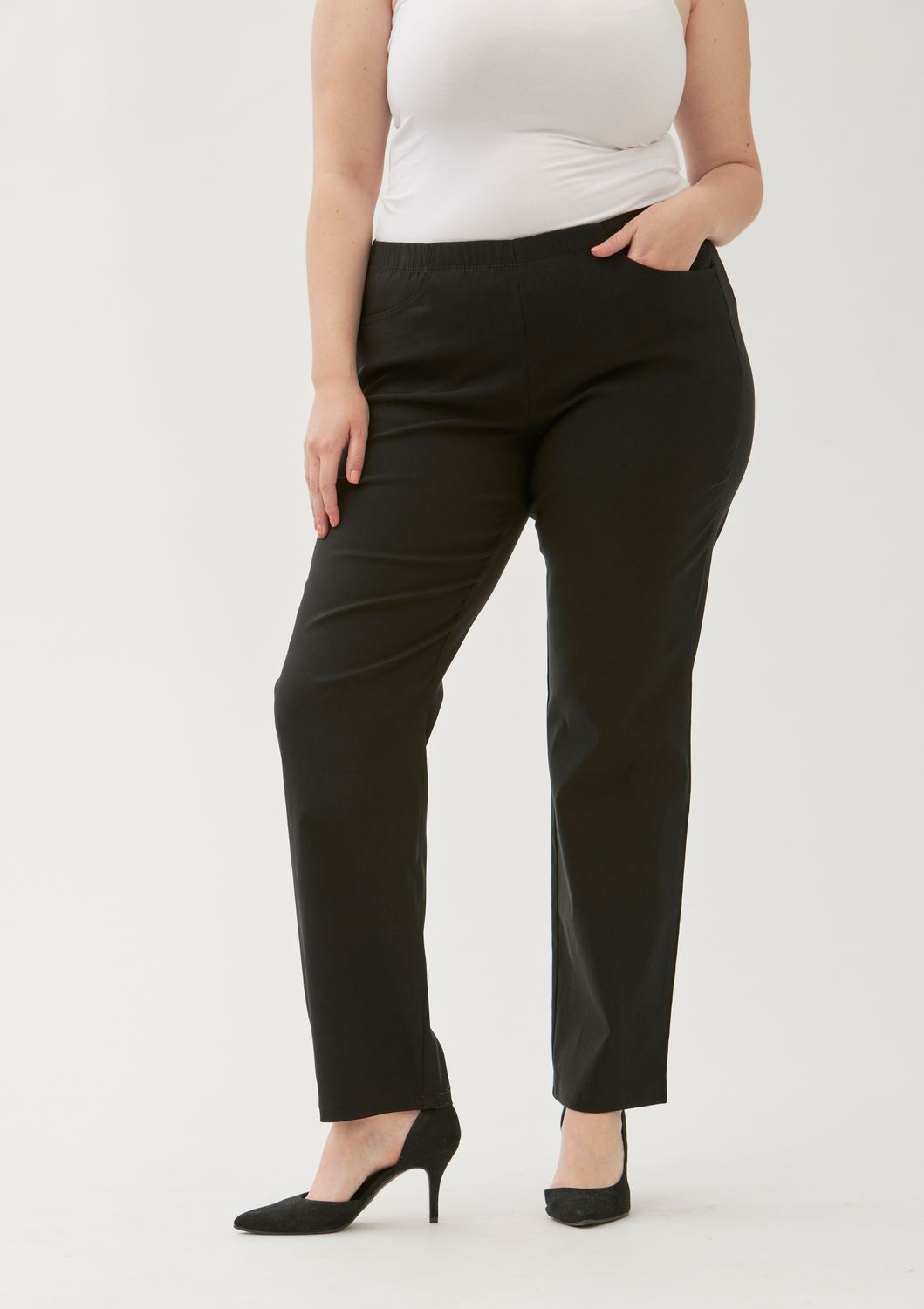 ZHENZI JAZZY PANTS BLACK