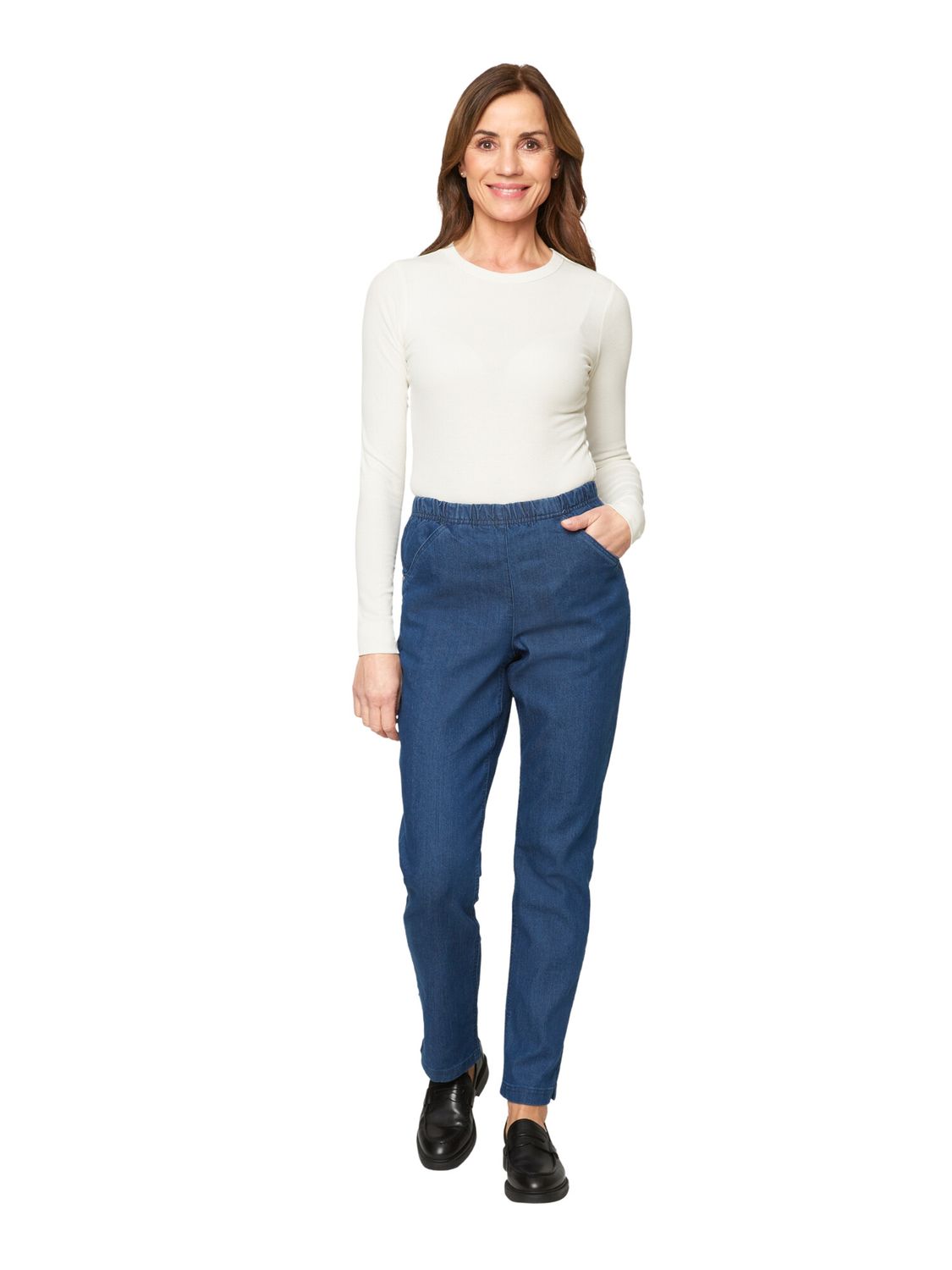 SIGNATURE DENIM PANTS