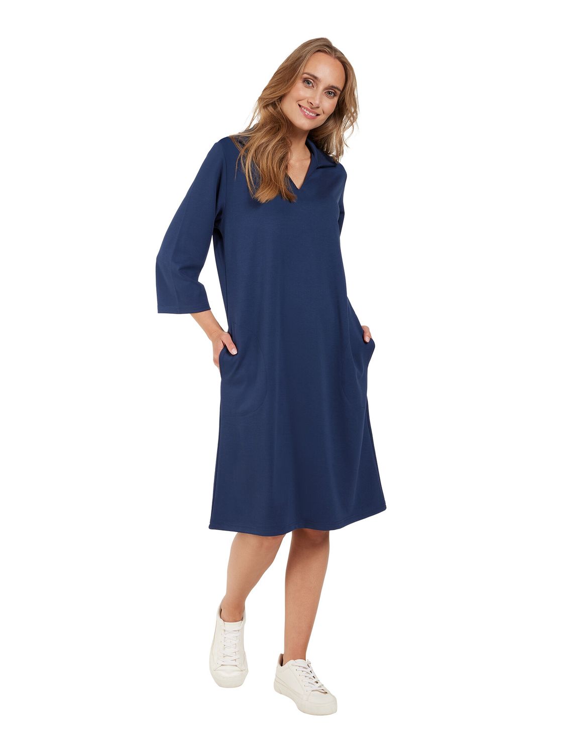 SIGNATURE 3/4 SLEEVE DRESS