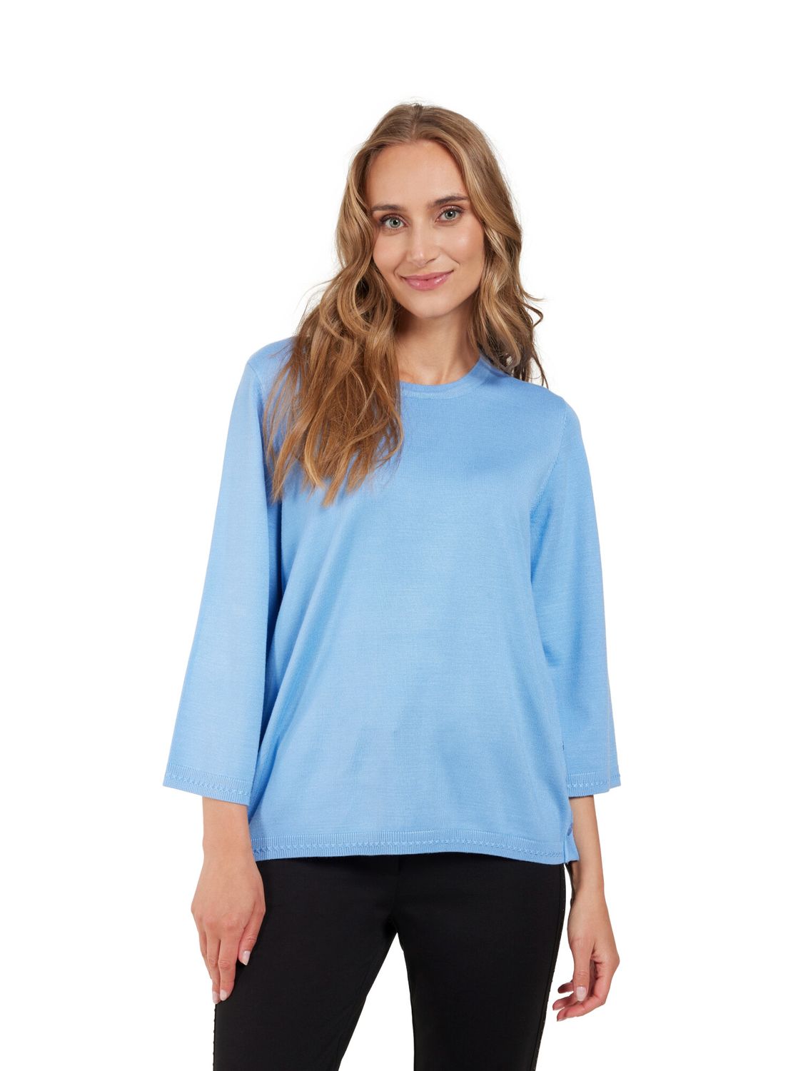 SIGNATURE 3/4 SLEEVE PULLOVER