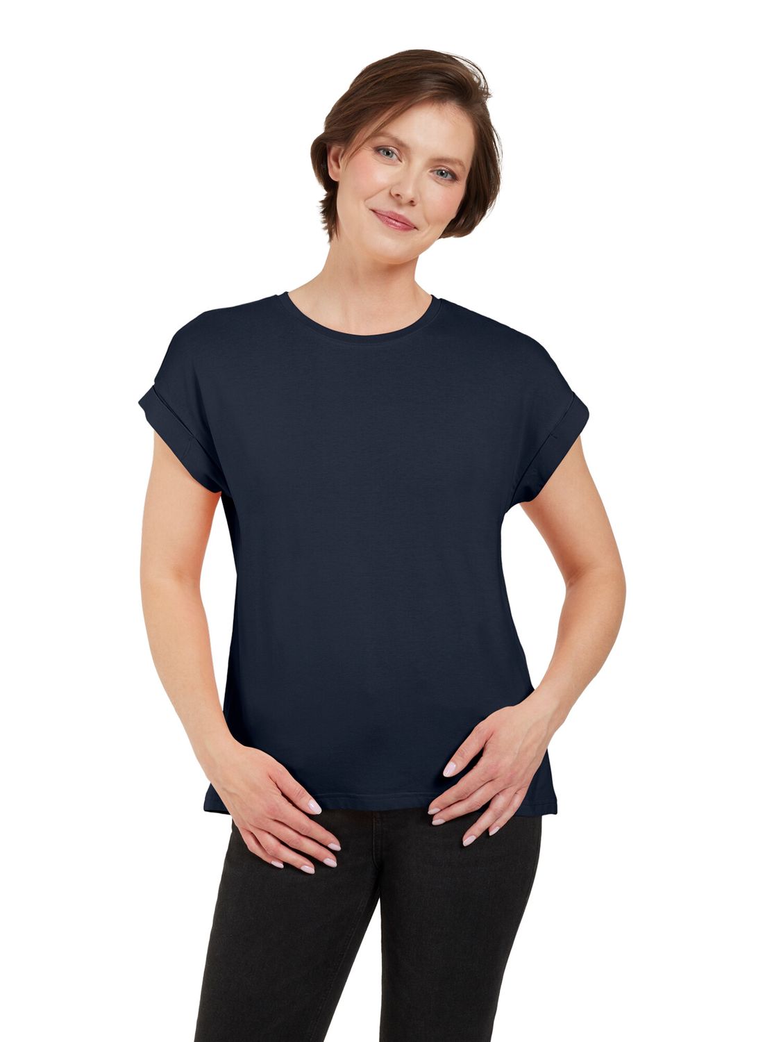 BRANDTEX T-SHIRT ZWART