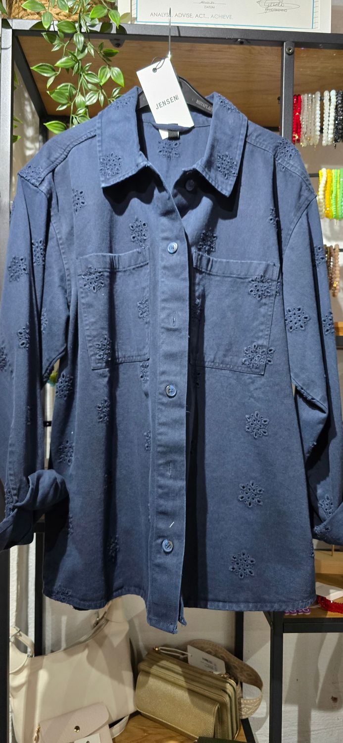 JENSEN SHIRT JACKET NAVY