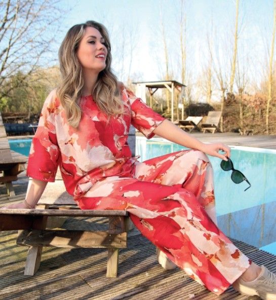 ENJOY PANTALON WIDE LEG