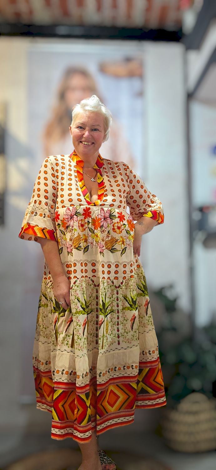 MISS TERRE KATOENEN JURK