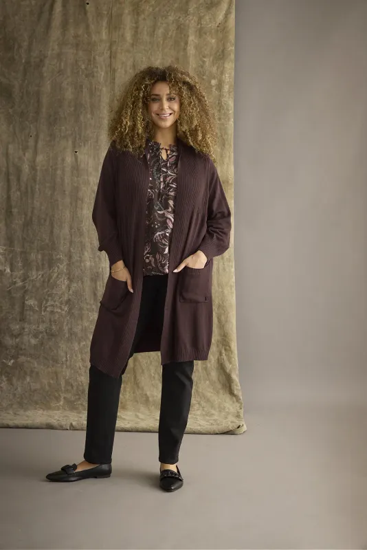 ZHENZI KOGLE CARDIGAN L/S