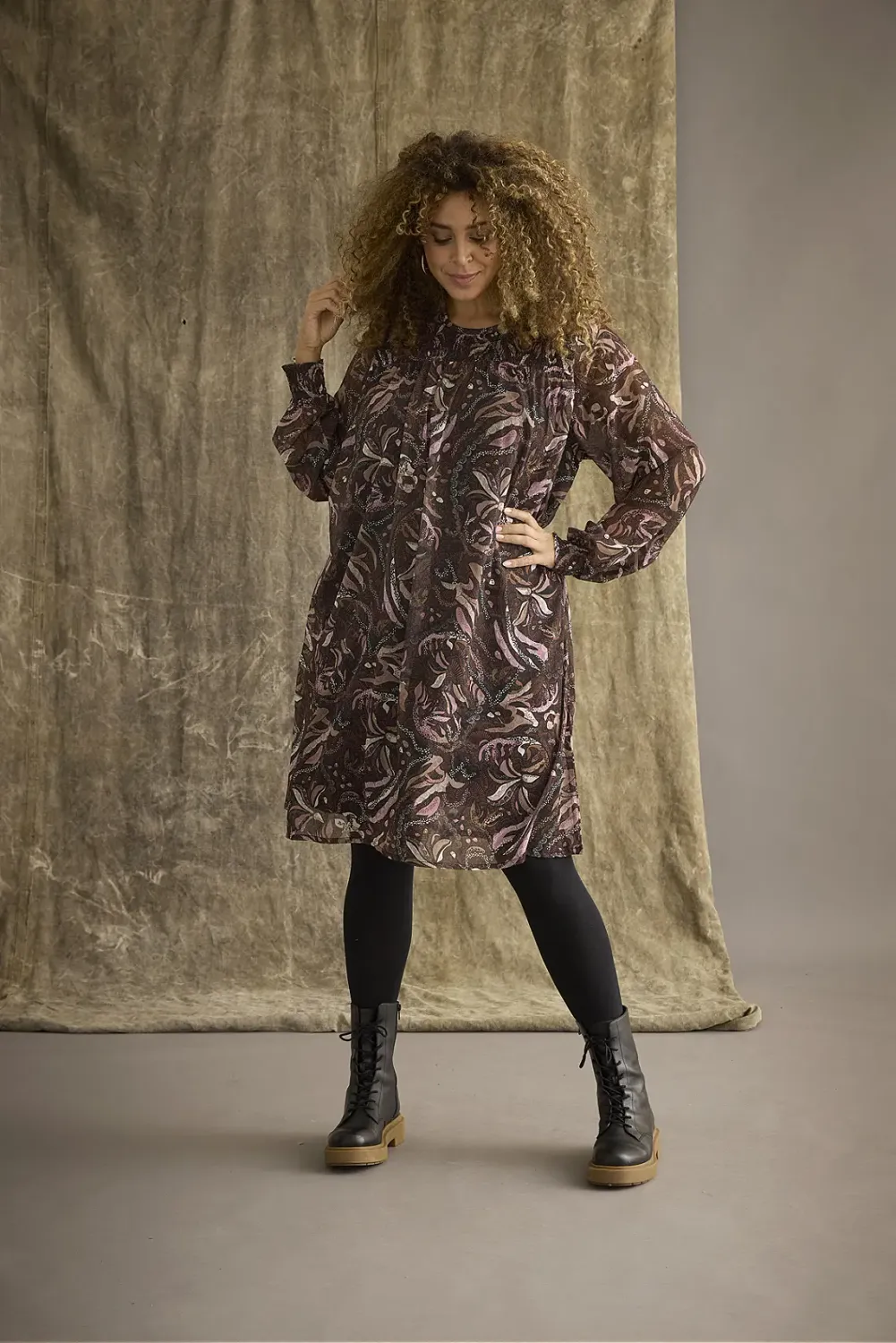 ZHENZI OLAR DRESS