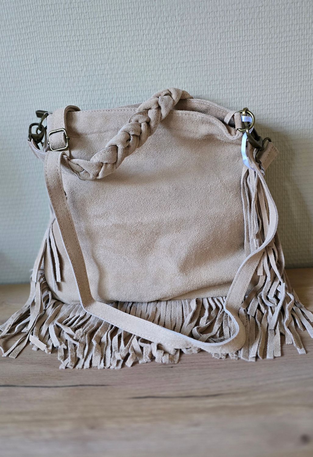 MISS TERRE HANDTAS SUEDE