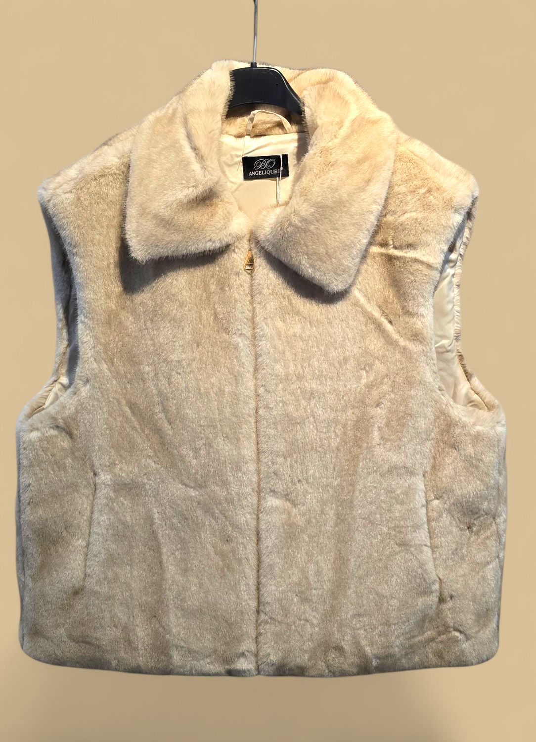 ACCES GILET IN FAKE FUR