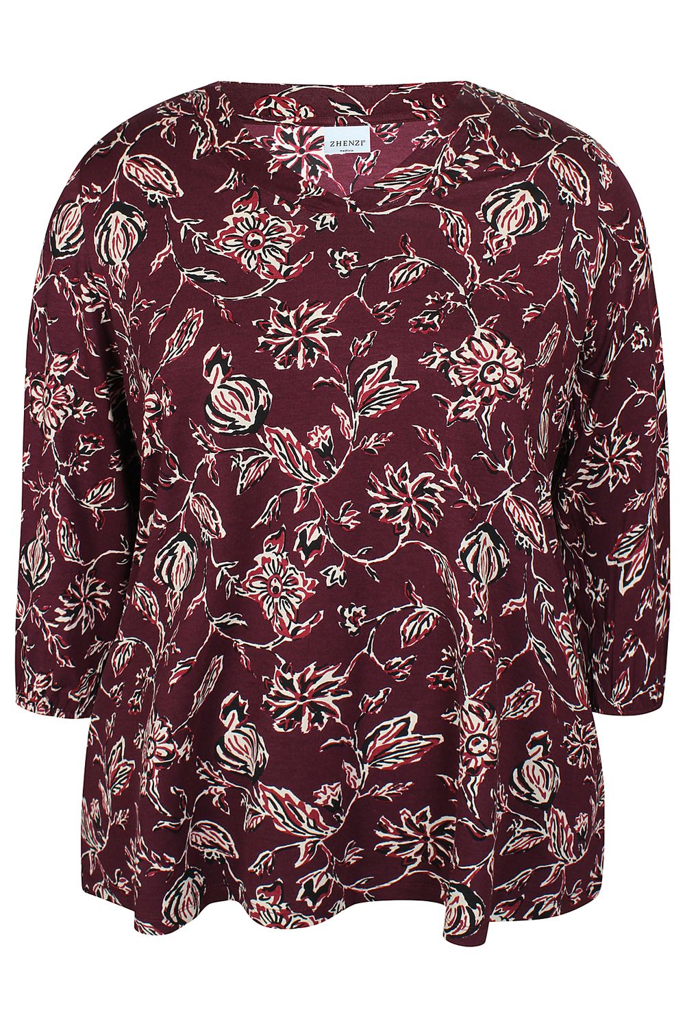 ZHENZI SYLVA BLOUSE 3/4
