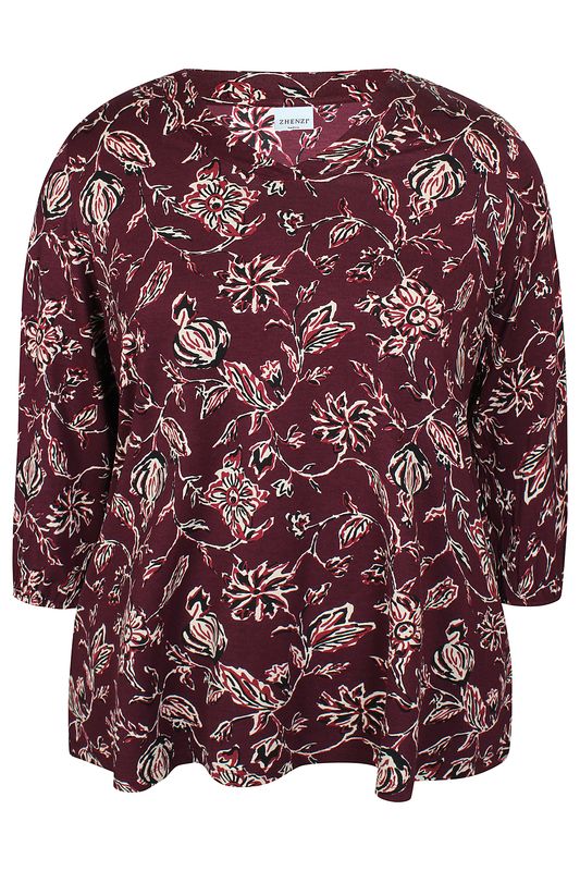 ZHENZI SYLVA BLOUSE 3/4
