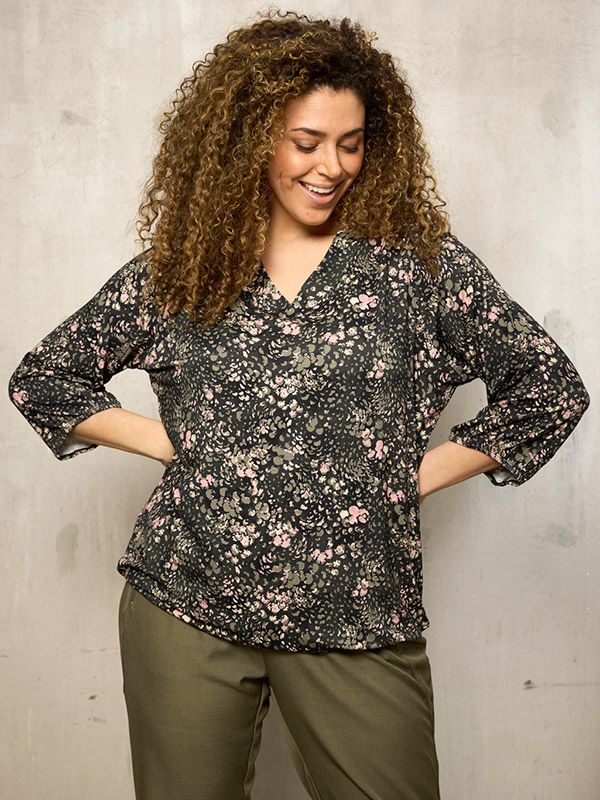 ZHENZI SYLVA BLOUSE 3/4