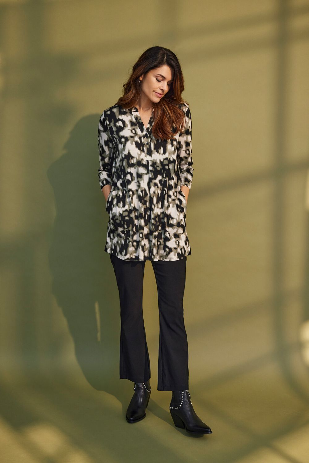 SIGNATURE 3/4 SLEEVE TUNIC SIGNATURE 3/4 SLEEVE TUNIC